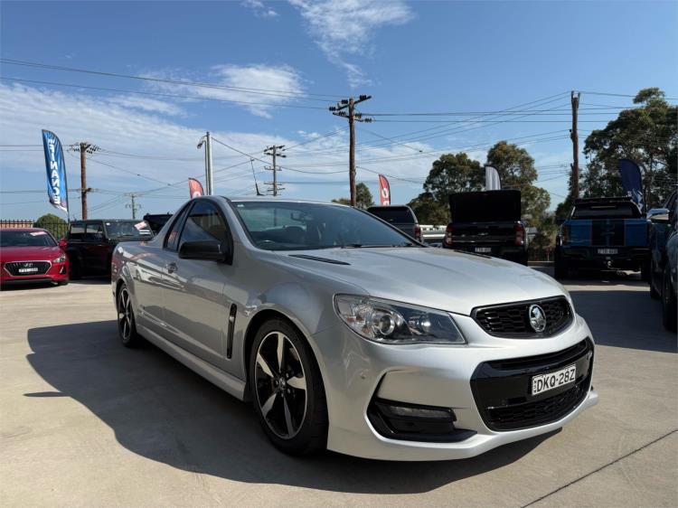 2016 HOLDEN UTE UTILITY SS BLACK EDITION VFII MY16