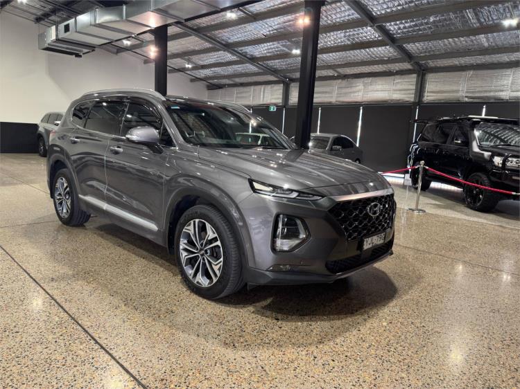 2020 HYUNDAI SANTA FE 4D WAGON HIGHLANDER CRDi BLK-BGE (AWD) TM.2 MY20