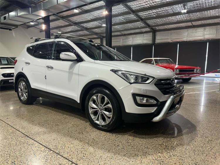2013 HYUNDAI SANTA FE 4D WAGON HIGHLANDER CRDi (4x4) DM