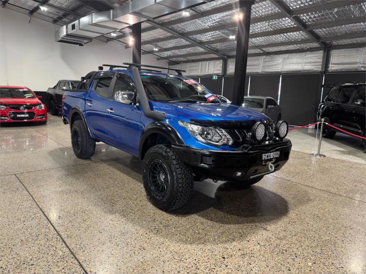 2017 MITSUBISHI TRITON DUAL CAB UTILITY GLS (4x4) MQ MY18