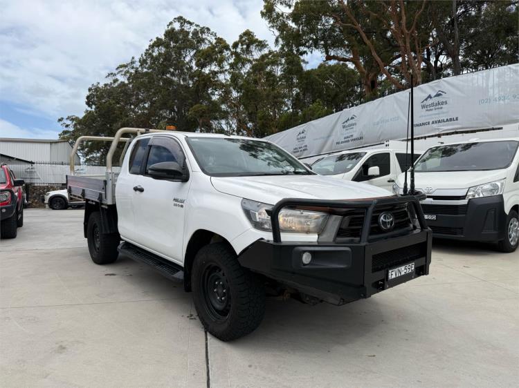 2021 TOYOTA HILUX X CAB C/CHAS SR (4x4) GUN126R FACELIFT