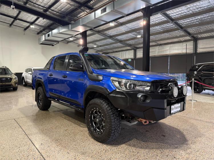 2018 TOYOTA HILUX DUAL CAB UTILITY RUGGED X (4x4) GUN126R