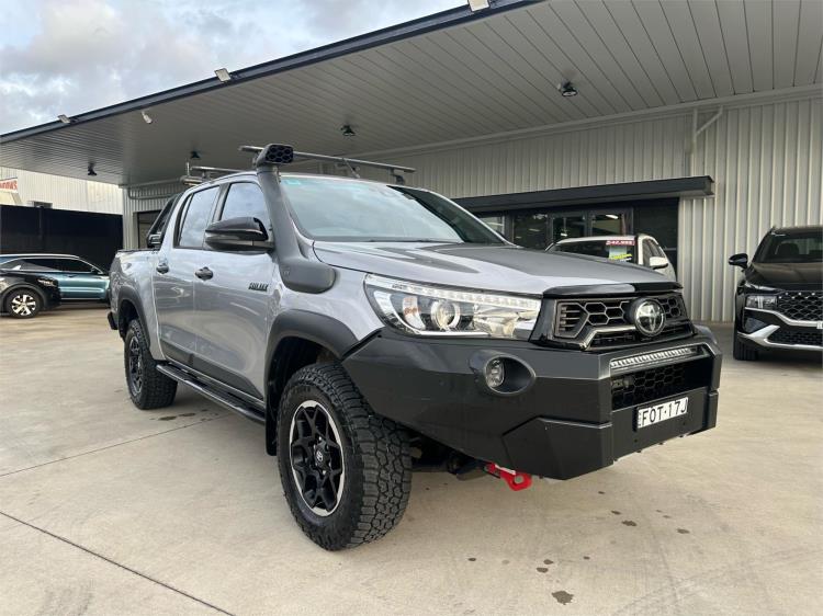 2019 TOYOTA HILUX DOUBLE CAB P/UP RUGGED X (4x4) GUN126R MY19 UPGRADE