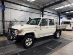 2017 TOYOTA LANDCRUISER DOUBLE C/CHAS GXL (4x4) LC70 VDJ79R MY17