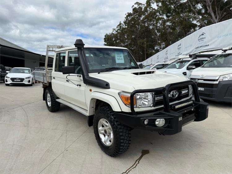 2017 TOYOTA LANDCRUISER DOUBLE C/CHAS GXL (4x4) LC70 VDJ79R MY17