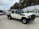 2017 TOYOTA LANDCRUISER DOUBLE C/CHAS GXL (4x4) LC70 VDJ79R MY17