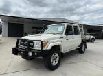 2017 TOYOTA LANDCRUISER DOUBLE C/CHAS GXL (4x4) LC70 VDJ79R MY17
