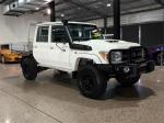 2017 TOYOTA LANDCRUISER DOUBLE C/CHAS GXL (4x4) LC70 VDJ79R MY17