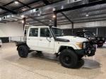 2017 TOYOTA LANDCRUISER DOUBLE C/CHAS GXL (4x4) LC70 VDJ79R MY17