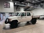 2017 TOYOTA LANDCRUISER DOUBLE C/CHAS GXL (4x4) LC70 VDJ79R MY17